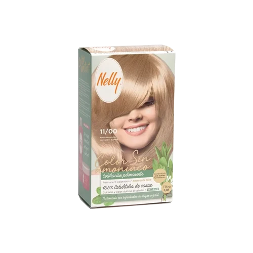 NELLY N.11,02 TINTE CABELLO GRIS PLATA TINTES DEL CABELLO